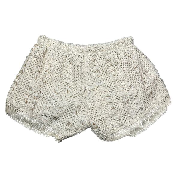 Raga Eggshell Cream Boho Shorts - Picture 2 of 5
